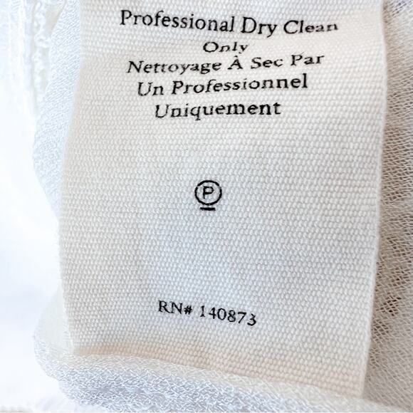 LoveShackFancy Lennon dress bridal gown White Free People Size 6 - Picture 8 of 11